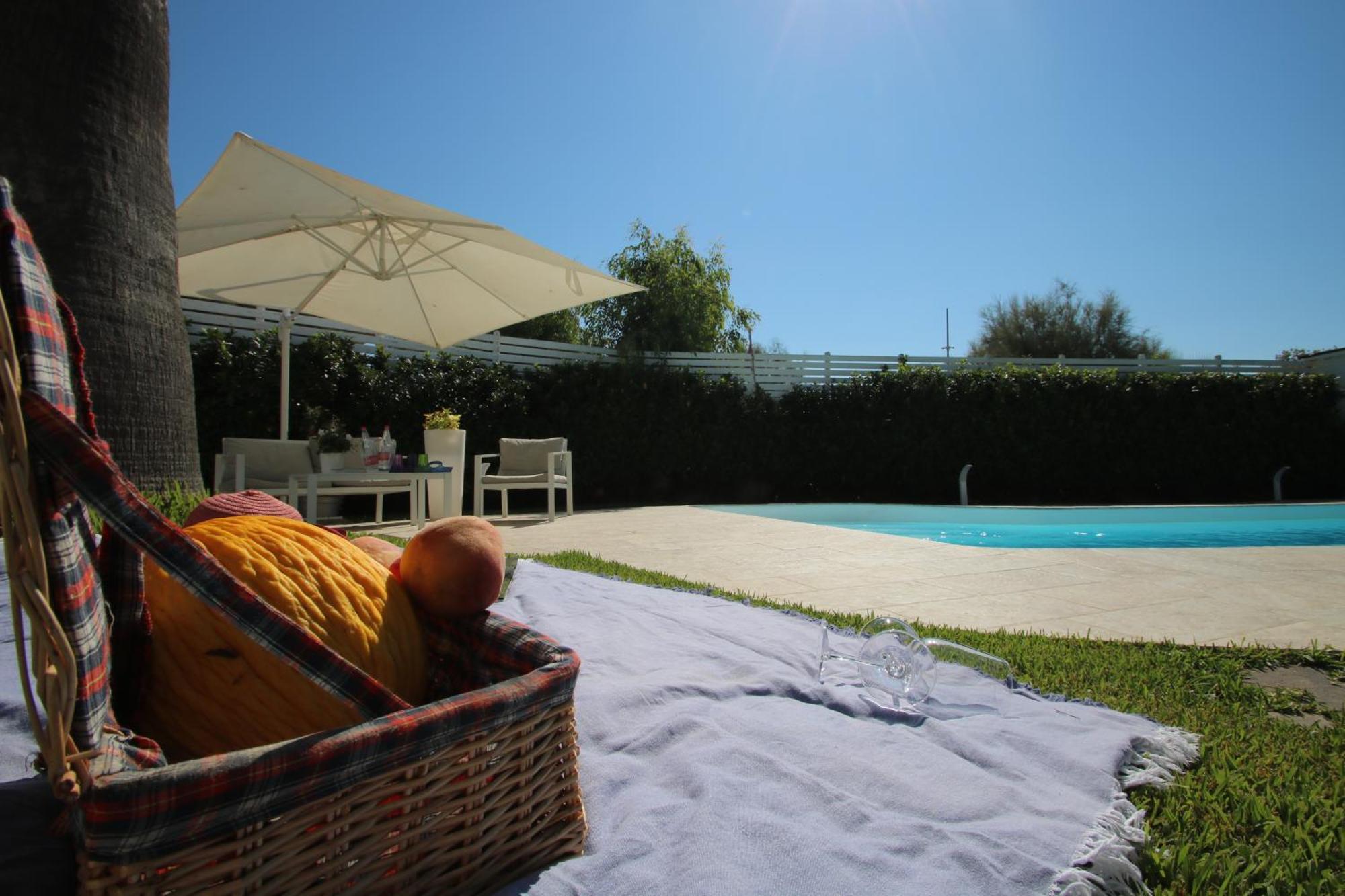 Edri Beach House - Villa Con Piscina Pontecagnano Exteriör bild